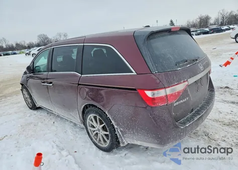 2012 Honda Odyssey Exl z USA, uszkodzony, nr VIN 5FNRL5H67CB136006